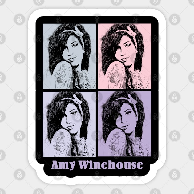 The 27 Amy Pop ART Sticker by KERIKIL